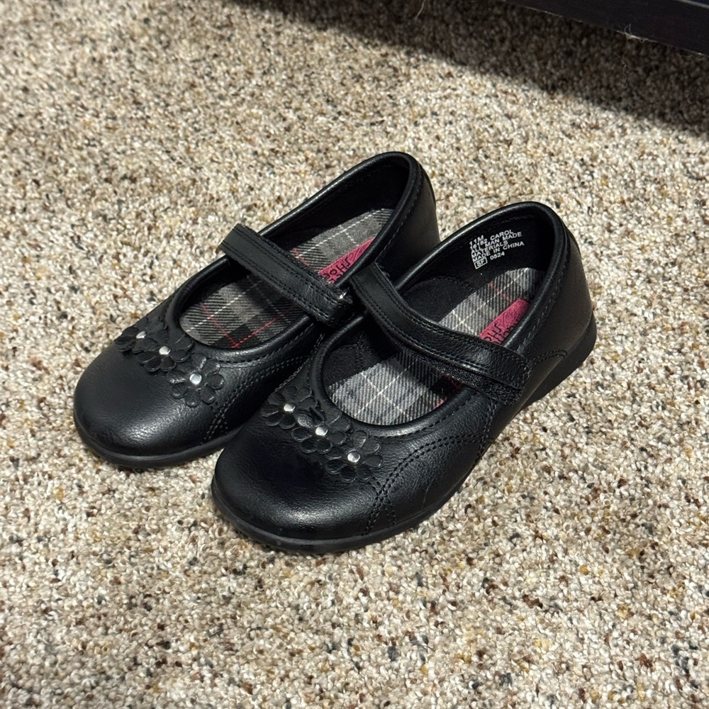Rachel Shoes Black Kids Mary Jane Shoes